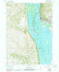Savanna Illinois Historical topographic map, 1:24000 scale, 7.5 X 7.5 Minute, Year 1967