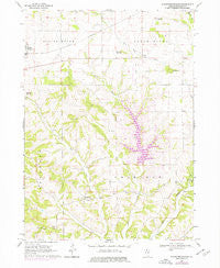 Scales Mound East Illinois Historical topographic map, 1:24000 scale, 7.5 X 7.5 Minute, Year 1968