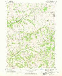 Scales Mound West Illinois Historical topographic map, 1:24000 scale, 7.5 X 7.5 Minute, Year 1968