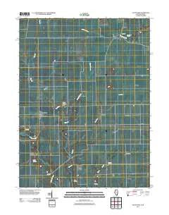 Scottland Illinois Historical topographic map, 1:24000 scale, 7.5 X 7.5 Minute, Year 2011