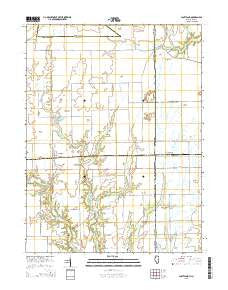 Scottland Illinois Current topographic map, 1:24000 scale, 7.5 X 7.5 Minute, Year 2015