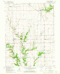 Scottland Illinois Historical topographic map, 1:24000 scale, 7.5 X 7.5 Minute, Year 1965