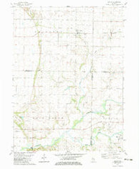 Seaton Illinois Historical topographic map, 1:24000 scale, 7.5 X 7.5 Minute, Year 1982