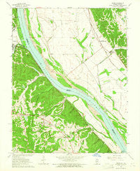 Selma Missouri Historical topographic map, 1:24000 scale, 7.5 X 7.5 Minute, Year 1964