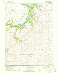 Serena Illinois Historical topographic map, 1:24000 scale, 7.5 X 7.5 Minute, Year 1970