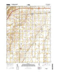 Seymour Illinois Current topographic map, 1:24000 scale, 7.5 X 7.5 Minute, Year 2015