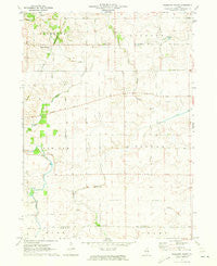 Shabbona Grove Illinois Historical topographic map, 1:24000 scale, 7.5 X 7.5 Minute, Year 1971