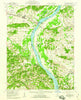 Shawneetown Illinois Historical topographic map, 1:62500 scale, 15 X 15 Minute, Year 1959