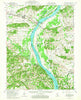 Shawneetown Illinois Historical topographic map, 1:62500 scale, 15 X 15 Minute, Year 1959