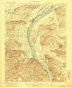 Shawneetown Illinois Historical topographic map, 1:62500 scale, 15 X 15 Minute, Year 1916