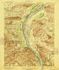 Shawneetown Illinois Historical topographic map, 1:62500 scale, 15 X 15 Minute, Year 1916