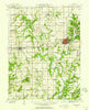 Shelbyville Illinois Historical topographic map, 1:62500 scale, 15 X 15 Minute, Year 1942