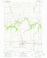 Sheldon Illinois Historical topographic map, 1:24000 scale, 7.5 X 7.5 Minute, Year 1964