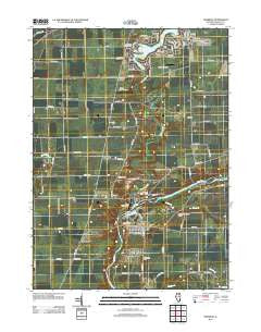 Sheridan Illinois Historical topographic map, 1:24000 scale, 7.5 X 7.5 Minute, Year 2012