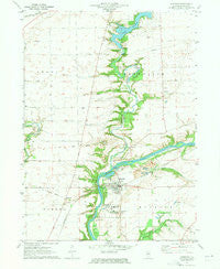 Sheridan Illinois Historical topographic map, 1:24000 scale, 7.5 X 7.5 Minute, Year 1971