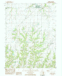 Shipman Illinois Historical topographic map, 1:24000 scale, 7.5 X 7.5 Minute, Year 1983