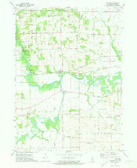 Shirland Illinois Historical topographic map, 1:24000 scale, 7.5 X 7.5 Minute, Year 1971