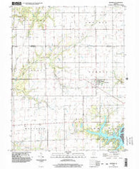 Shumway Illinois Historical topographic map, 1:24000 scale, 7.5 X 7.5 Minute, Year 1998