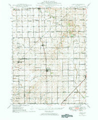 Sibley Illinois Historical topographic map, 1:62500 scale, 15 X 15 Minute, Year 1947