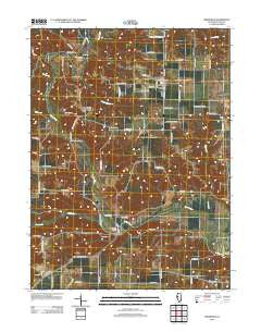 Smithfield Illinois Historical topographic map, 1:24000 scale, 7.5 X 7.5 Minute, Year 2012