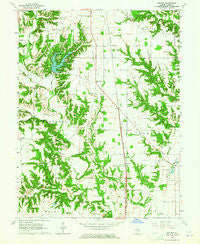 Snyder Illinois Historical topographic map, 1:24000 scale, 7.5 X 7.5 Minute, Year 1964