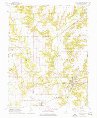 Sorento North Illinois Historical topographic map, 1:24000 scale, 7.5 X 7.5 Minute, Year 1974