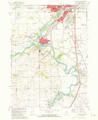 South Beloit Illinois Historical topographic map, 1:24000 scale, 7.5 X 7.5 Minute, Year 1971
