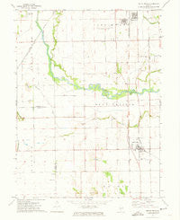 South Pekin Illinois Historical topographic map, 1:24000 scale, 7.5 X 7.5 Minute, Year 1971