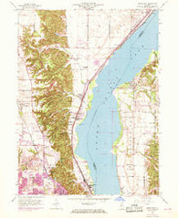 Spring Bay Illinois Historical topographic map, 1:24000 scale, 7.5 X 7.5 Minute, Year 1950