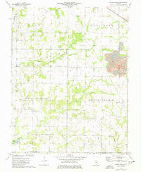 Spring Garden Illinois Historical topographic map, 1:24000 scale, 7.5 X 7.5 Minute, Year 1974