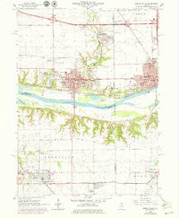 Spring Valley Illinois Historical topographic map, 1:24000 scale, 7.5 X 7.5 Minute, Year 1966