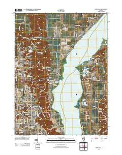 Spring Bay Illinois Historical topographic map, 1:24000 scale, 7.5 X 7.5 Minute, Year 2012