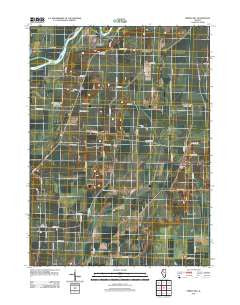 Spring Hill Illinois Historical topographic map, 1:24000 scale, 7.5 X 7.5 Minute, Year 2012