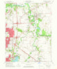 Springfield East Illinois Historical topographic map, 1:24000 scale, 7.5 X 7.5 Minute, Year 1965