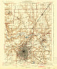 Springfield Illinois Historical topographic map, 1:62500 scale, 15 X 15 Minute, Year 1930