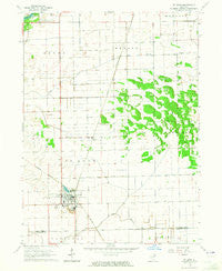 St. Anne Illinois Historical topographic map, 1:24000 scale, 7.5 X 7.5 Minute, Year 1964