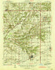 St. Elmo Illinois Historical topographic map, 1:62500 scale, 15 X 15 Minute, Year 1945