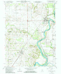 St. Francisville Illinois Historical topographic map, 1:24000 scale, 7.5 X 7.5 Minute, Year 1964