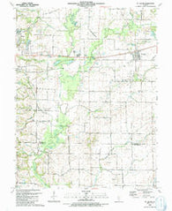 St. Jacob Illinois Historical topographic map, 1:24000 scale, 7.5 X 7.5 Minute, Year 1991