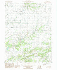 St. Paul Illinois Historical topographic map, 1:24000 scale, 7.5 X 7.5 Minute, Year 1985