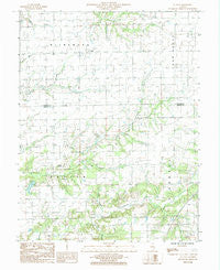 St. Paul Illinois Historical topographic map, 1:24000 scale, 7.5 X 7.5 Minute, Year 1985