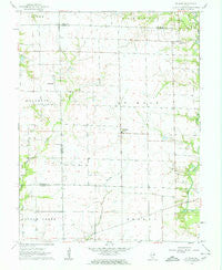 St. Rose Illinois Historical topographic map, 1:24000 scale, 7.5 X 7.5 Minute, Year 1962