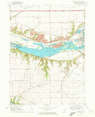 Starved Rock Illinois Historical topographic map, 1:24000 scale, 7.5 X 7.5 Minute, Year 1970