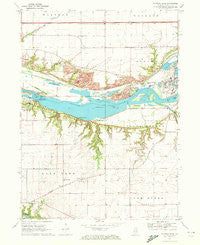 Starved Rock Illinois Historical topographic map, 1:24000 scale, 7.5 X 7.5 Minute, Year 1970