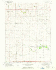 Stavanger Illinois Historical topographic map, 1:24000 scale, 7.5 X 7.5 Minute, Year 1970