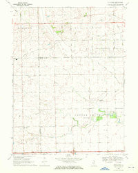 Stavanger Illinois Historical topographic map, 1:24000 scale, 7.5 X 7.5 Minute, Year 1970