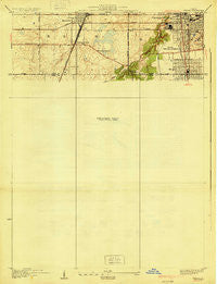 Steger Illinois Historical topographic map, 1:24000 scale, 7.5 X 7.5 Minute, Year 1930