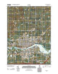 Sterling Illinois Historical topographic map, 1:24000 scale, 7.5 X 7.5 Minute, Year 2012