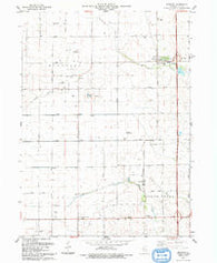 Steward Illinois Historical topographic map, 1:24000 scale, 7.5 X 7.5 Minute, Year 1993