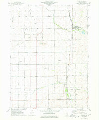 Steward Illinois Historical topographic map, 1:24000 scale, 7.5 X 7.5 Minute, Year 1975